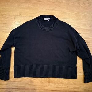 Everlane The Boxy Sweater in Everyday Cotton